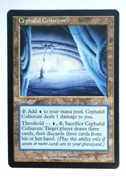 Magic the Gathering * MTG * 1 x Cephalid Coliseum *Odyssey Edition - Image 1
