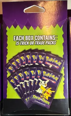 Pokemon Trick or Trade Packs 15 Packs In Each Box (90) Total Packs - Image 2
