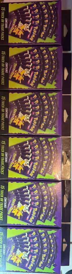 Pokemon Trick or Trade Packs 15 Packs In Each Box (90) Total Packs - Image 3
