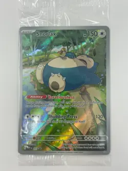 Snorlax SVP EN 051 Scarlet & Violet Promo - Sealed Holo - Pokemon TCG - Image 2