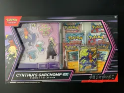 Pokemon TCG Cynthia's Garchomp ex Premium Collection Factory Sealed Box - Image 1