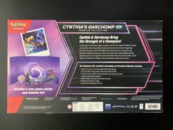 Pokemon TCG Cynthia's Garchomp ex Premium Collection Factory Sealed Box - Image 2