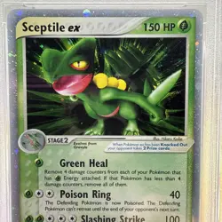 2004 Pokemon EX Team Magma Vs. Team Aqua Sceptile EX Holo 93/95 PSA 9 Mint - Image 2