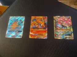 Charizard Blastoise Venusaur Lot Ex GX Pokemon Nintendo Wizards Of The Coast - Image 1