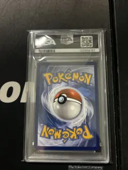 2025 Pokemon Destin Rivals Team Rocket’s Wobbuffet 203 ETB Promo PSA 8 NM MT - Image 2