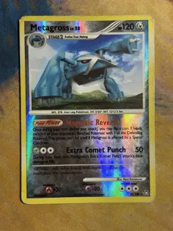 Metagross 10/146 Reverse Holo Rare Legends Awakened Pokemon TCG Diamond Pearl - Image 2