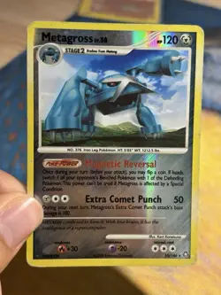 Metagross 10/146 Reverse Holo Rare Legends Awakened Pokemon TCG Diamond Pearl - Image 3