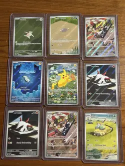 Pokemon TCG Illustration Rare Lot Of 9 - Image 1
