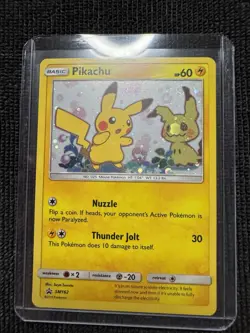 Pikachu SM162 Sm Holo Pokemon TCG - Image 1