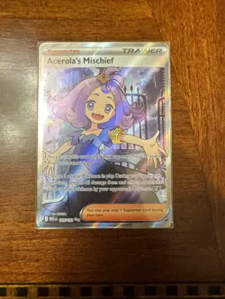 2025 Pokemon Mega Evolution Acerola's Mischief Ultra Rare #165/132 - Image 1