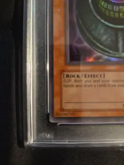 2002 YuGiOh Promo TP2-001 Morphing Jar PSA 6 Single Owner - Image 3