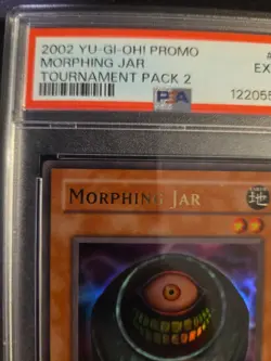 2002 YuGiOh Promo TP2-001 Morphing Jar PSA 6 Single Owner - Image 5
