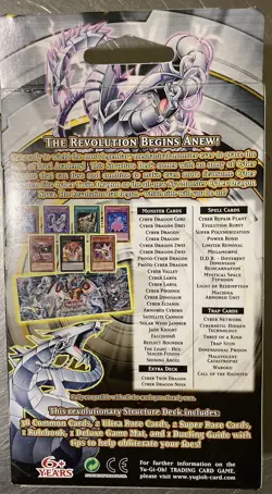 Yugioh Cyber Dragon Revolution Structure Deck English 1st Edition Factory Sealed - Image 2