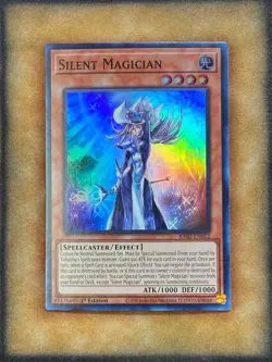 Yugioh Silent Magician RA02-EN012 Super Rare 1st Ed NM - Image 1