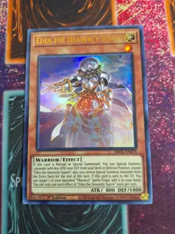 Yu-Gi-Oh! TCG Edea the Heavenly Squire BROL-EN078 Ultra Rare 1st Edition NM - Image 1