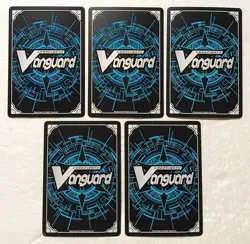 Lot of 5 Japanese Cardfight!! Vanguard RR Card Set - Image 2