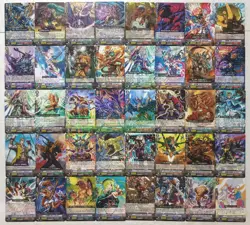 Lot of 40 Japanese Cardfight!! Vanguard Rare Card Set - Image 1