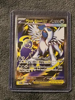 Mega Absol ex - 161/132 - Ultra Rare - Mega Evolutions - Pokemon Card - NM/M - Image 1