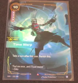Time Warp 122/298 - Epic Riftbound card - Image 1