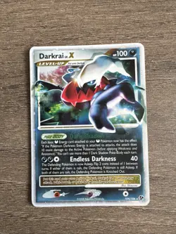 Pokemon TCG Darkrai LV.X Ultra Rare Card 104/106 Great Encounters - Image 1