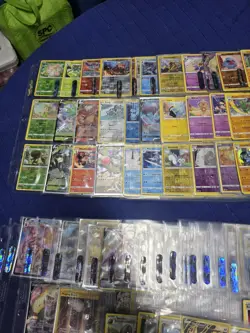 Over 250 pokemon cards in this collection.. You're gained by loss.. - Image 5