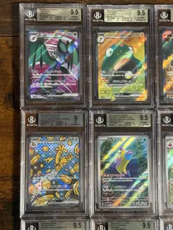 All Beckett BGS SAR/IR/GX/ Jpn & Eng 20x Pokemon Graded Card Lot NO RESERVE #11 - Image 2