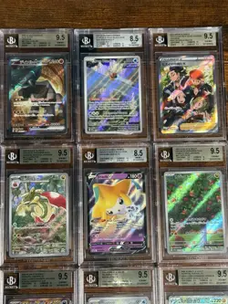 All Beckett BGS SAR/IR/GX/ Jpn & Eng 20x Pokemon Graded Card Lot NO RESERVE #11 - Image 3