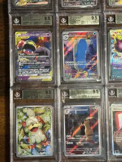 All Beckett BGS SAR/IR/GX/ Jpn & Eng 20x Pokemon Graded Card Lot NO RESERVE #11 - Image 4