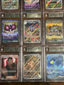 All Beckett BGS SAR/IR/GX/ Jpn & Eng 20x Pokemon Graded Card Lot NO RESERVE #11 - Image 5