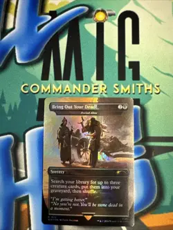 Buried Alive ✨ Borderless FOIL ✨ Secret Lair MTG NM Monty Python (1673) - Image 1