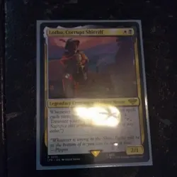 Lotho, Corrupt Shirriff 213 Universes Beyond: The Lord of the Rings NM 1 - Image 1