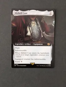 MTG Mithril Coat (Extended Art) the Lord of the Rings #379 Magic: The Gathering - Image 1