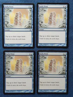 MTG 4x Early Frost x4 LP Fifth Dawn Magic the Gathering Playset - Image 2