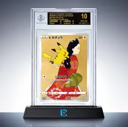 BGS 10 Black Label - Pikachu 227/S-P Stamp Promo Japanese Pokemon - Image 1