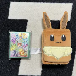 Pokemon Prismatic Evolution Super-Premium Collection Mat, Sleeves & Eveee Pouch - Image 2