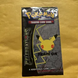Celebrations Booster Pack Pokemon 25th Anniversary - 1x English Sealed New - Image 4