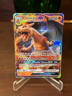 Pokemon TCG Charizard GX SM195 Black Star Promo Detective Pikachu NM/M - Image 1