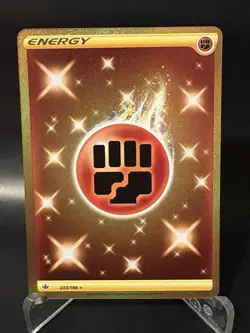 Pokemon Fighting Energy (Secret) 233/198 Sword & Shield Chilling Reign Holo (NM) - Image 1