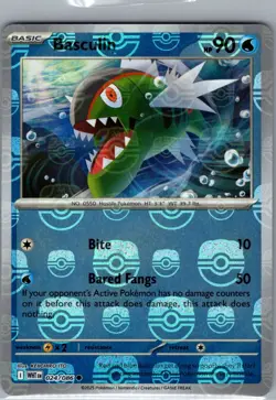 Basculin 024/086 Common - Pokemon TCG SV: White Flare - Masterball (NM) - Image 1