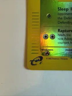 Parasect 27/147 Aquapolis 2003 Reverse Holo E-Reader Pokemon TCG Nintendo - MP - Image 2