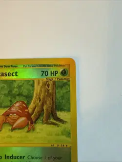 Parasect 27/147 Aquapolis 2003 Reverse Holo E-Reader Pokemon TCG Nintendo - MP - Image 4