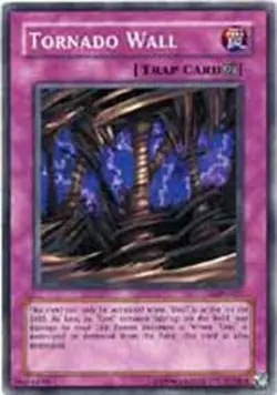 Yugioh! LP Tornado Wall - LON-023 - Common - 1st Edition Lightly Played, English - Image 1