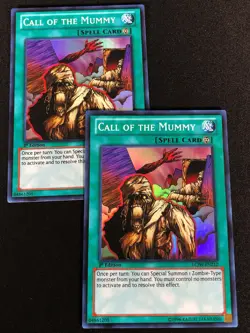 Yugioh Call of the Mummy LCJW-EN212 1st Super x2 (NM) - Image 1
