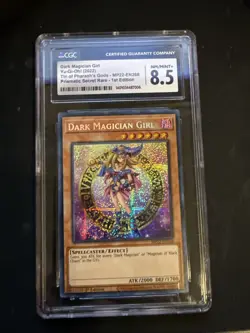 Yu-Gi-Oh! TCG Dark Magician Girl MP22-EN268 1st Edition CGC 8.5 - Image 1