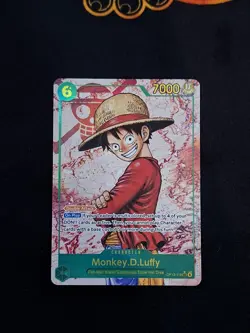 OP13-118 Monkey D Luffy (Alt Art SEC) ONE PIECE Card TCG NM English - Image 1