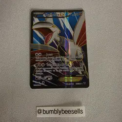 Pokemon TCG Skarmory EX XY Base Set Full Art Ultra Rare Card 145/146 - Image 1