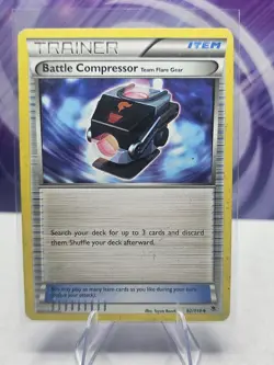 Pokemon Card XY Phantom Forces Battle Compressor 92/119 - Image 1