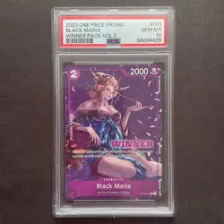 PSA 10 Black Maria ST04-011 Tournament Winner Pack Vol. 2 - One Piece Card Game - Image 1