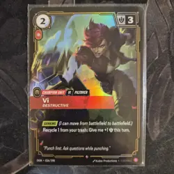 Riftbound Vi Card OGN 036/298 English League of Legends - Image 1