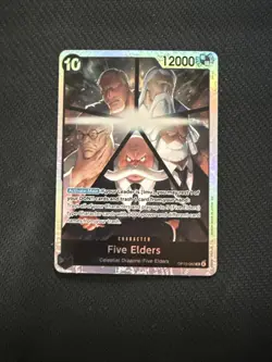 Five Elders OP13-082 SR Carrying on His Will - ONE PIECE Card Game English - Image 1